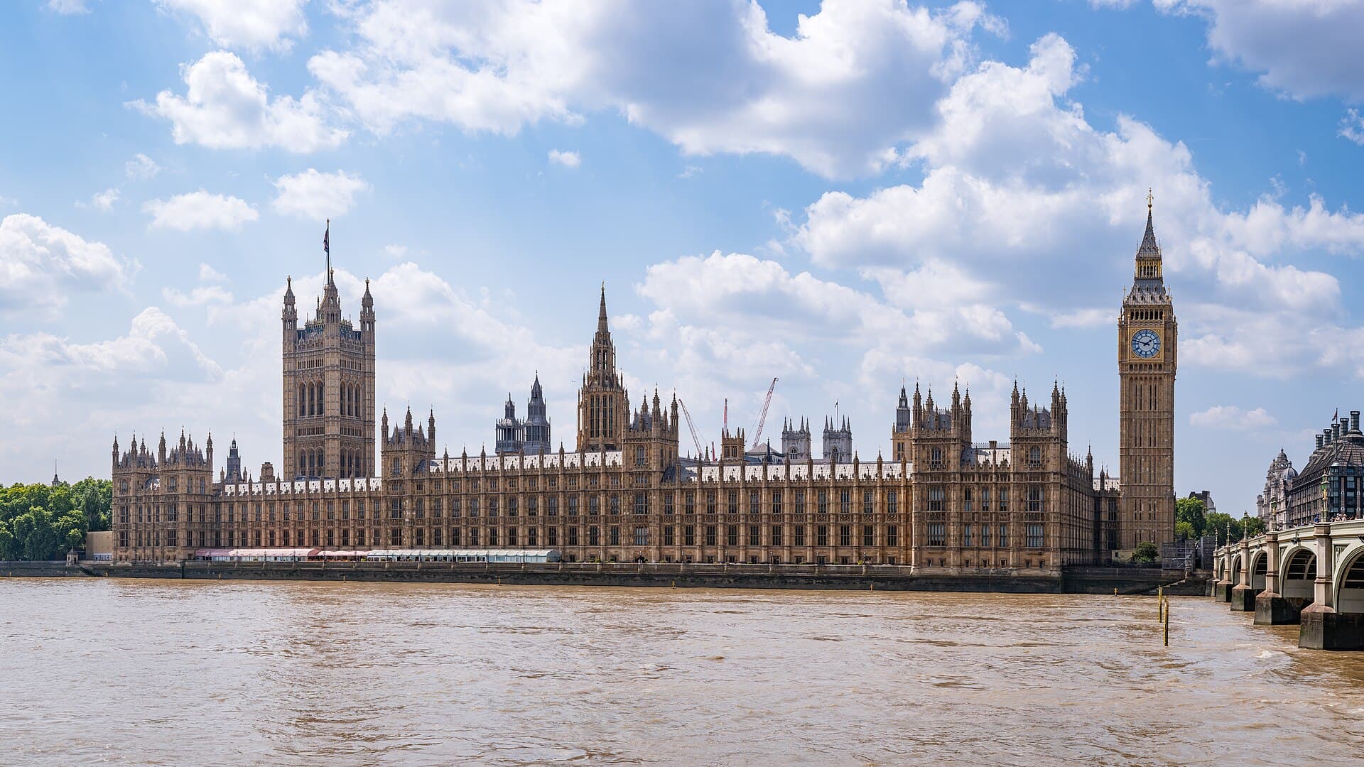 Westminster and the Thames, London